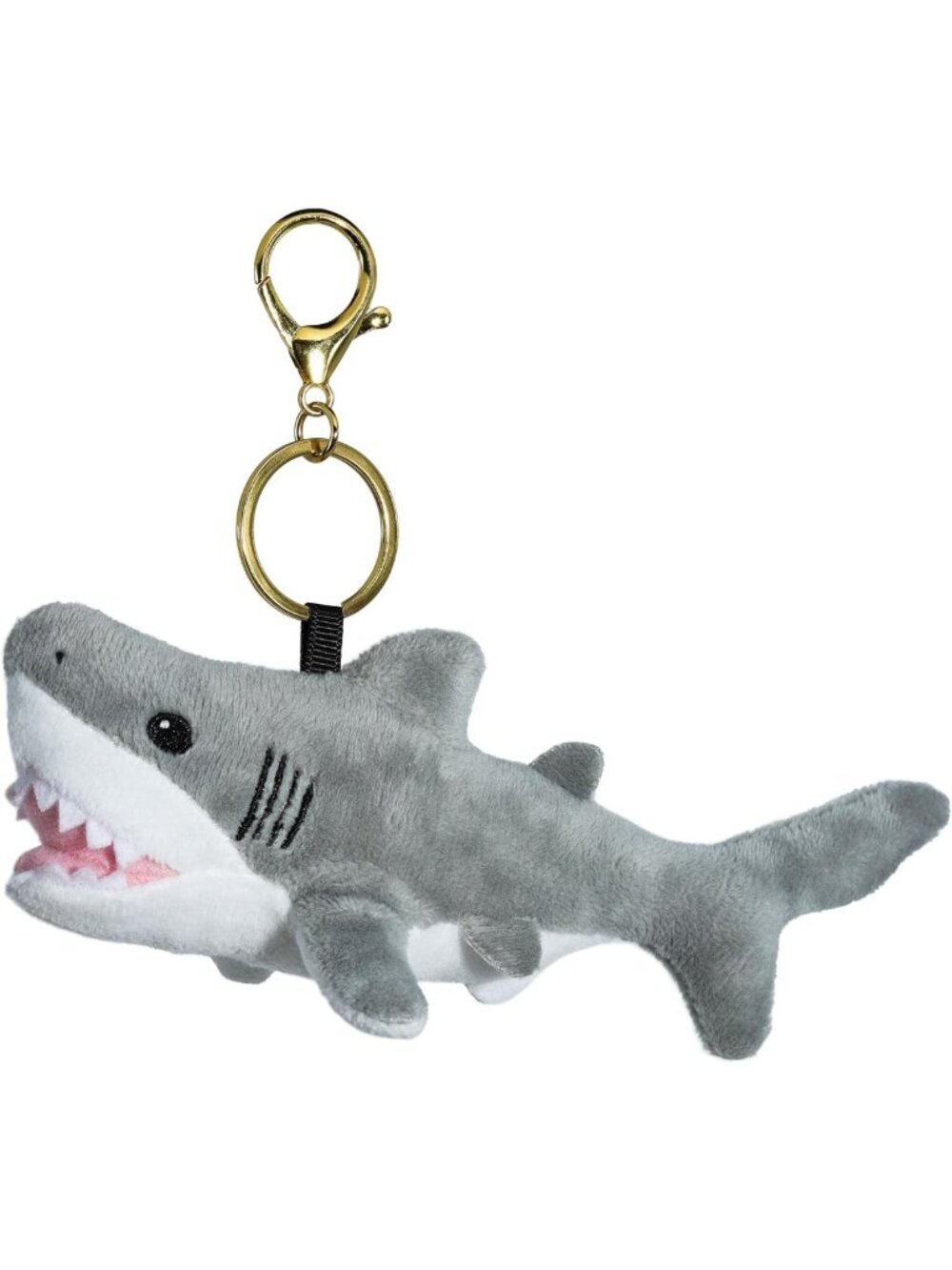 Cute Kawaii Shark Plush Keychain - Soft Mini Stuffed Animal Toy, Perfect Gift